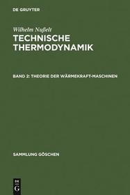 Theorie der Wärmekraftmaschinen Theorie der Wärmekraftmaschinen