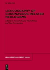 Lexicography of Coronavirus-related Neologisms