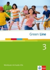 Green Line 3, m. 1 Audio-CD: Workbook 3 + Audio-CD Klasse 7