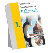 Langenscheidt Sprachkalender Italienisch 2025: Tagesabreißkalender