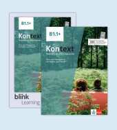 Kontext B1.1+ - Media Bundle BlinkLearning, m. 1 Beilage: Deutsch als Fremdsprache. Kurs- und Übungsbuch mit Audios/Videos inklusive Lizenzcode BlinkLearning (14 Monate)