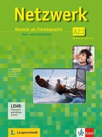 Netzwerk A2.1; .: Deutsch als Fremdsprache, Führt in 3 Bänden bzw. 6 Halbbänden zu den Niveaustufen A1, A2 und B1