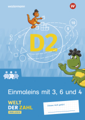 Welt der Zahl Inklusiv - Ausgabe 2021: Inklusionsheft D2: Einmaleins mit 3, 6 und 4