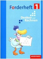 Denken und Rechnen - Allgemeine Ausgabe 2017: Forderheft 1 Denken und Rechnen - Allgemeine Ausgabe 2017: Forderheft 1