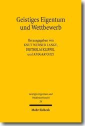 Geistiges Eigentum und Wettbewerb
