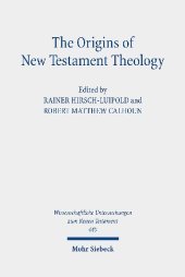 The Origins of New Testament Theology: A Dialogue with Hans Dieter Betz