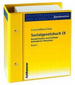 Sozialgesetzbuch (SGB) IX, Rehabilitation und Teilhabe behinderter Menschen, Kommentar, 3 Ordner zur Fortsetzung: Rehabilitation und Teilhabe von Menschen mit Behinderungen. Kommentar. Stand: Dezember 2022, Gesamtwerk inkl. 44. Lfg. Sozialgesetzbuch (SGB) IX, Rehabilitation und Teilhabe behinderter Menschen, Kommentar, 3 Ordner zur Fortsetzung: Rehabilitation und Teilhabe von Menschen mit Behinderungen. Kommentar. Stand: Dezember 2022, Gesamtwerk inkl. 44. Lfg.