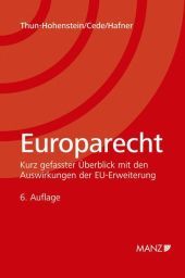 Europarecht (f. Österreich): Kurz gefasster Überblick mit den Auswirkungen der EU-Erweiterung