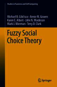 Fuzzy Social Choice Theory