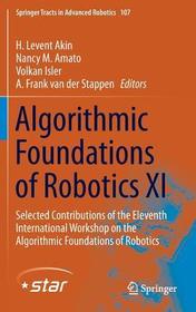 Algorithmic Foundations of Robotics XI: Selected Contributions of the Eleventh International Workshop on the Algorithmic Foundations of Robotics