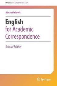 English for Academic Correspondence English for Academic Correspondence