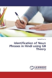 Identification of Noun Phrases in Hindi using GB Theory