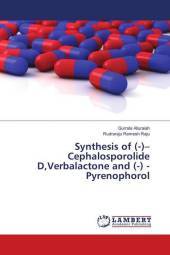 Synthesis of (-)-Cephalosporolide D,Verbalactone and (-) -Pyrenophorol