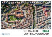 Luftbildkalender St. Gallen 2024 (Tischkalender 2024 DIN A5 quer), CALVENDO Monatskalender: Sankt Gallen Wandkalender für das Jahr 2020, 14 Seiten