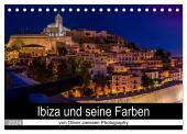 Ibiza und seine Farben (Tischkalender 2024 DIN A5 quer), CALVENDO Monatskalender: Bilder der schönsten Orte auf Ibiza