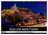 Ibiza und seine Farben (Wandkalender 2024 DIN A2 quer), CALVENDO Monatskalender: Bilder der schönsten Orte auf Ibiza
