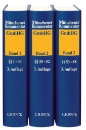 Münchener Kommentar zum Gesetz betreffend die Gesellschaften mit beschränkter Haftung (GmbHG)  Gesamtwerk: In 3 Bänden