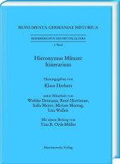Hieronymus Münzer: Itinerarium