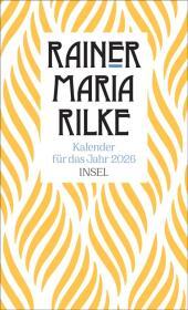 Insel-Kalender für das Jahr 2026: Eine wunderbare Begleitung durch das große Rilke-Jubiläumsjahr