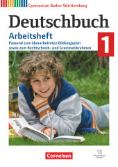 Deutschbuch Gymnasium - Baden-Württemberg - Ausgabe 2016 - Band 1: 5. Schuljahr: Arbeitsheft mit interaktiven Übungen online (Neubearbeitung 2024) - Mit Lösungen