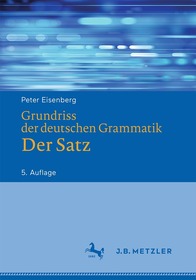 Grundriss der deutschen Grammatik: Der Satz