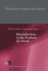 Mittelalterliche Lyrik, Probleme der Poetik