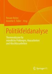 Politikfeldanalyse im Studium: Fragestellungen, Theorien, Methoden