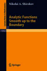 Analytic Functions Smooth up to the Boundary