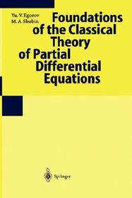 Foundations of the Classical Theory of Partial Differential Equations: Partial Differential Equations