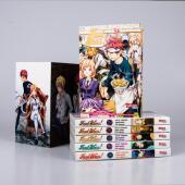 Food Wars - Shokugeki No Soma, Bände 31-36 im Sammelschuber mit Extra: Heiße Koch-Action im Internat - Mit Rezepten zum Nachkochen