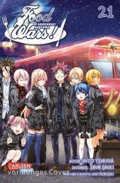 Food Wars - Shokugeki No Soma. Bd.21: Heiße Koch-Action im Internat - Mit Rezepten zum Nachkochen