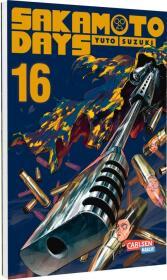 Sakamoto Days 16: Abgedrehte Action-Comedy-Mangaserie über einen Auftragsmörder im (Fast-)Ruhestand