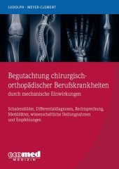 Begutachtung chirurgisch-orthopädischer Berufskrankheiten durch mechanische Einwirkungen: Schadensbilder, Differenzialdiagnosen, Rechtsprechung, Merkblätter, Wissenschaftliche Stellungnahmen und Empfehlungen