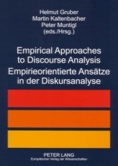 Empirical Approaches to Discourse Analysis- Empirieorientierte Ansätze in der Diskursanalyse