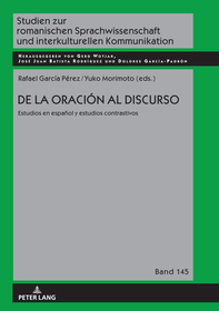 De la oración al discurso: estudios en espa?ol y estudios contrastivos