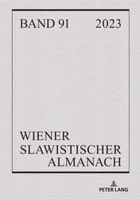 Wiener Slawistischer Almanach Band 91/2023: DE