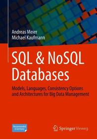 SQL & NoSQL Databases: Models, Languages, Consistency Options and Architectures for Big Data Management