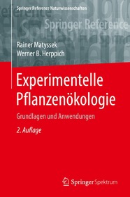 Experimentelle Pflanzenökologie: Grundlagen und Anwendungen