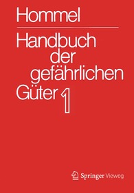 Handbuch der gefährlichen Güter. Band 1: Merkblätter 1-414