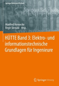 HÜTTE Band 3: Elektro- und informationstechnische Grundlagen für Ingenieure