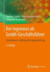 Der Ingenieur als GmbH-Geschäftsführer: Grundwissen, Haftung, Vertragsgestaltung