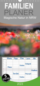 Familienplaner Magische Natur in NRW (Wandkalender 2023 , 21 cm x 45 cm, hoch): Warum in die Ferne schweifen? (Monatskalender, 14 Seiten )