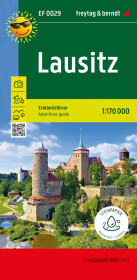 Lausitz, Erlebnisführer 1:170.000, freytag & berndt, EF 0029: Freizeitkarte mit touristischen Infos auf Rückseite, wetterfest und reißfest.
