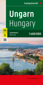 Ungarn, Straßenkarte 1:400.000, freytag & berndt Ungarn, Straßenkarte 1:400.000, freytag & berndt