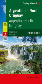 Argentinien Nord - Uruguay, Straßenkarte 1:1.800.000, freytag & berndt Argentinien Nord - Uruguay, Straßenkarte 1:1.800.000, freytag & berndt