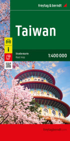 Taiwan, Straßenkarte 1:400.000, freytag & berndt Taiwan, Straßenkarte 1:400.000, freytag & berndt