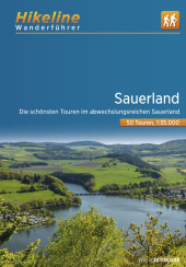 Wanderführer Sauerland: Die schönsten Touren im abwechslungsreichen Sauerland, 1:35.000, 532 km