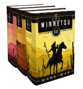 Karl May, Winnetou I-III (3 Bände): Die Original-Bücher zur berühmtesten Figur der Wildwest-Literatur. Karl Mays Abenteuergeschichten um den großen Apachen-Häuptling und seinen Freund Old Shatterhand Karl May, Winnetou I-III (3 Bände): Die Original-Bücher zur berühmtesten Figur der Wildwest-Literatur. Karl Mays Abenteuergeschichten um den großen Apachen-Häuptling und seinen Freund Old Shatterhand