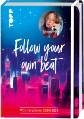 Follow your own beat. Wochenplaner 2024/2025: 14-Monate-Timer von @sosopinkypie Follow your own beat. Wochenplaner 2024/2025: 14-Monate-Timer von @sosopinkypie