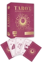 Tarot-Einsteigerset - Dein Blick in die Zukunft: 78 Tarotkarten mit hochwertiger Goldfolie und Begleitbuch mit Anleitungen zum Kartenlegen und Deuten Tarot-Einsteigerset - Dein Blick in die Zukunft: 78 Tarotkarten mit hochwertiger Goldfolie und Begleitbuch mit Anleitungen zum Kartenlegen und Deuten